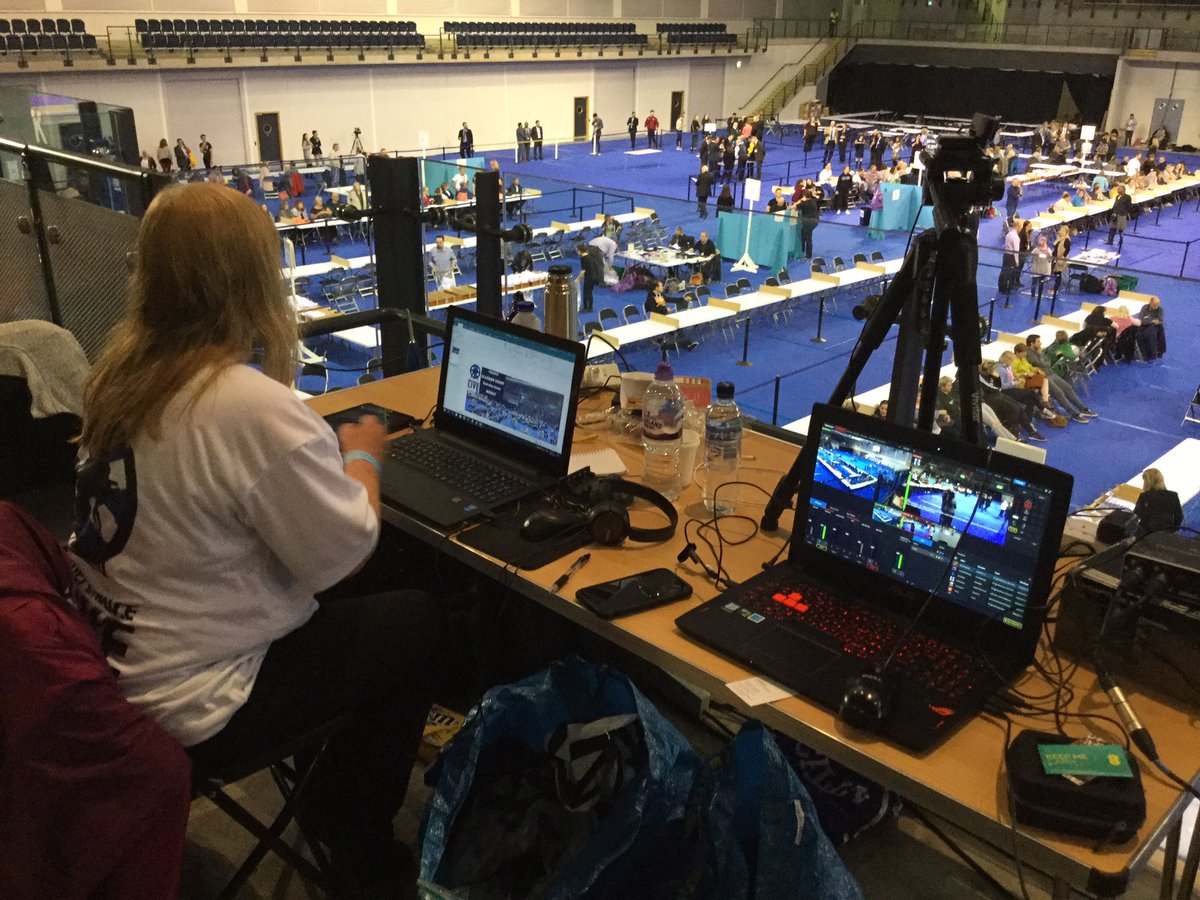 IndyLiveStream's tweet photo. 10min first declaration! #GE2017
#ilcount message for livestream!
LIVE NOW: Glasgow count The Emirates Arena
https://t.co/qwxFYUfljU https://t.co/g9OTscImlE