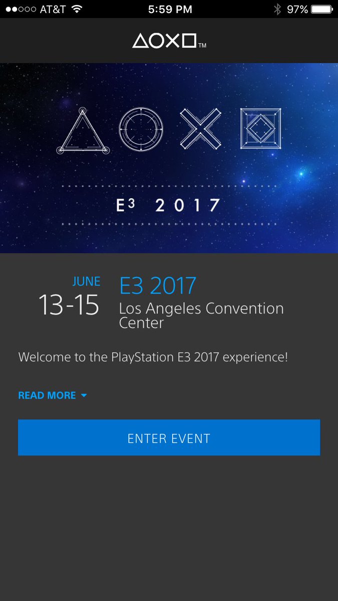 PSMVPs's tweet photo. PSX app finally updated for @E3. @PlayStation #E32017 https://t.co/JB0XwW480B