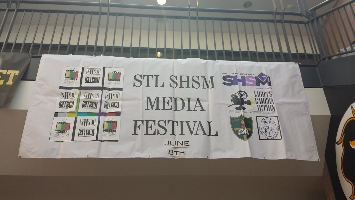 PathwaysYCDSB's tweet photo. Great #SHSM Digital Media Festival @STL_SHSM @STLStudentGov! #ycdsb21c https://t.co/WxKvkcDMXm