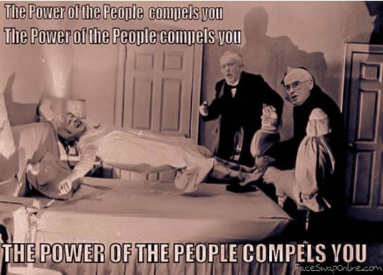 On the plus side, the creature living inside the dead body of Theresa May can finally escape and be free