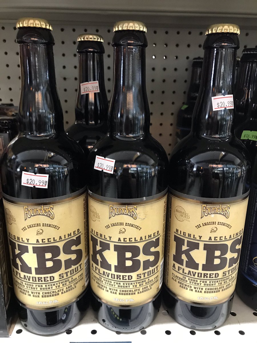 A1HopShop104th's tweet photo. Founders KBS 750ML- 4 Bottles left***
#foundersbrewring https://t.co/CJJI4QavFK