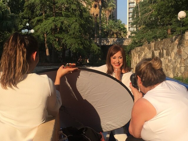 #BTS: photo shoot for Bonnie Garcia...wait for it! 📸