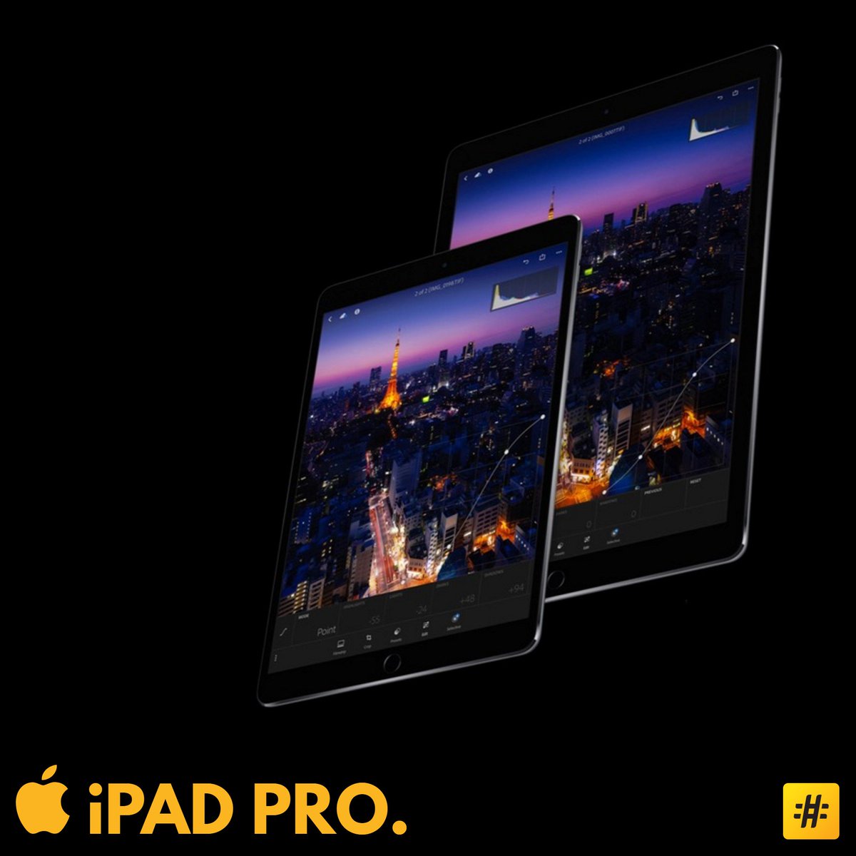 TheHashtagGroup's tweet image. New iPad Pros:
We just posted an update to the Hashtag recap of Apple's #WWDC17.
Read it on the blog here: hashtaggroup.com/single-post/20…