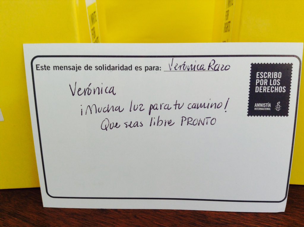 AIMxOcc's tweet photo. Verónica Razo lleva 6 años en prisión esperando justicia. Desde #Guadalajara le enviamos mensajes solidarios.
¡Queremos a #VerónicaLibre ! https://t.co/7BL6SxjEul