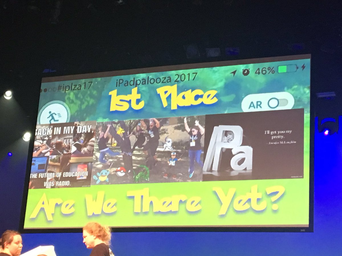WarnerDPJH's tweet photo. Y'all, this happened today! We FINALLY made it! @mrhooker @mryenca @tsimsDPJH @TendaiLynch @drama_mama_mac #thirdtime #weloveyall #iplza17 https://t.co/VNQ0ZcMSJQ