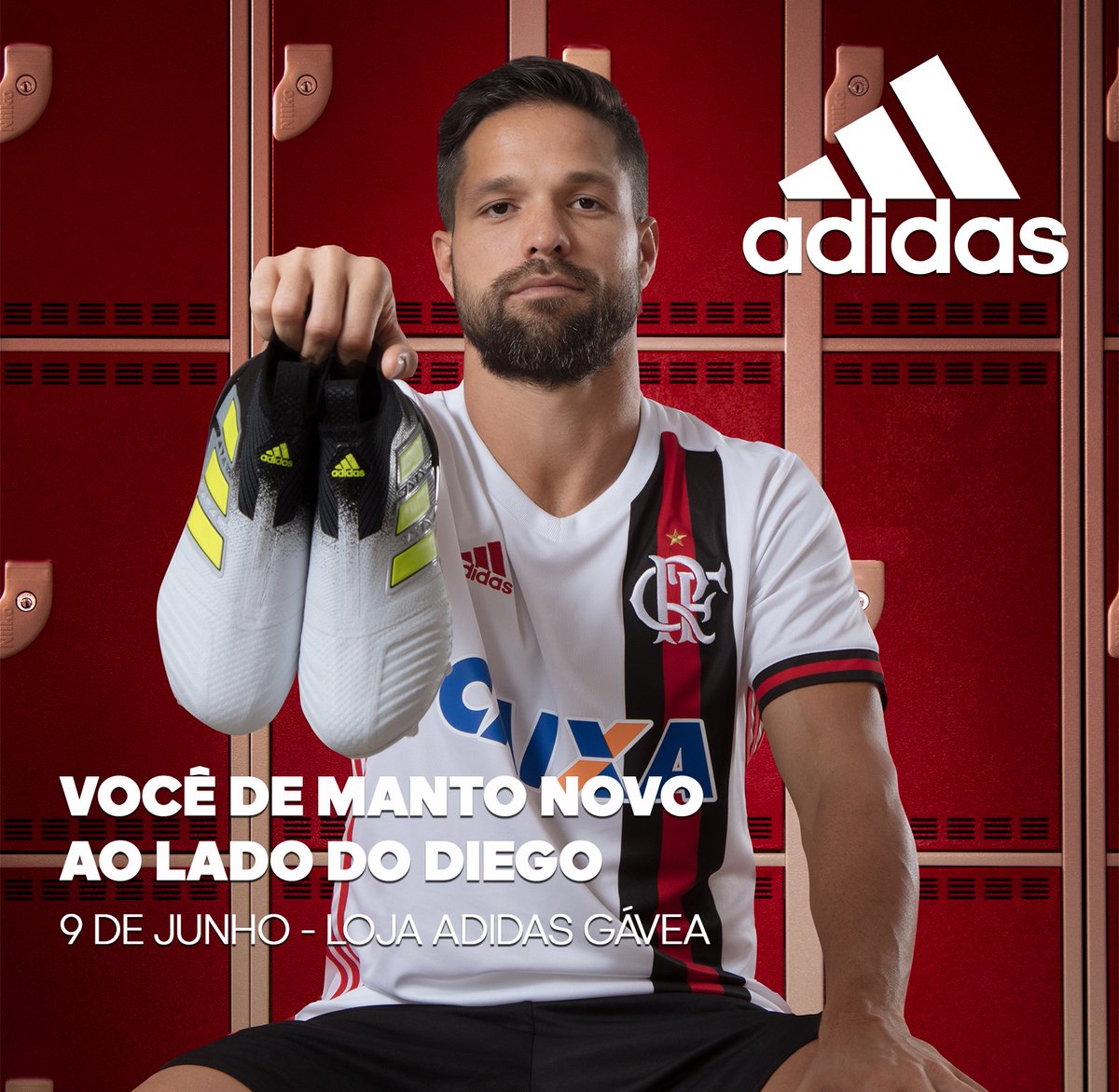 Diego celebra momento no Fla: Orgulhoso em vestir essa camisa - Coluna do  Fla