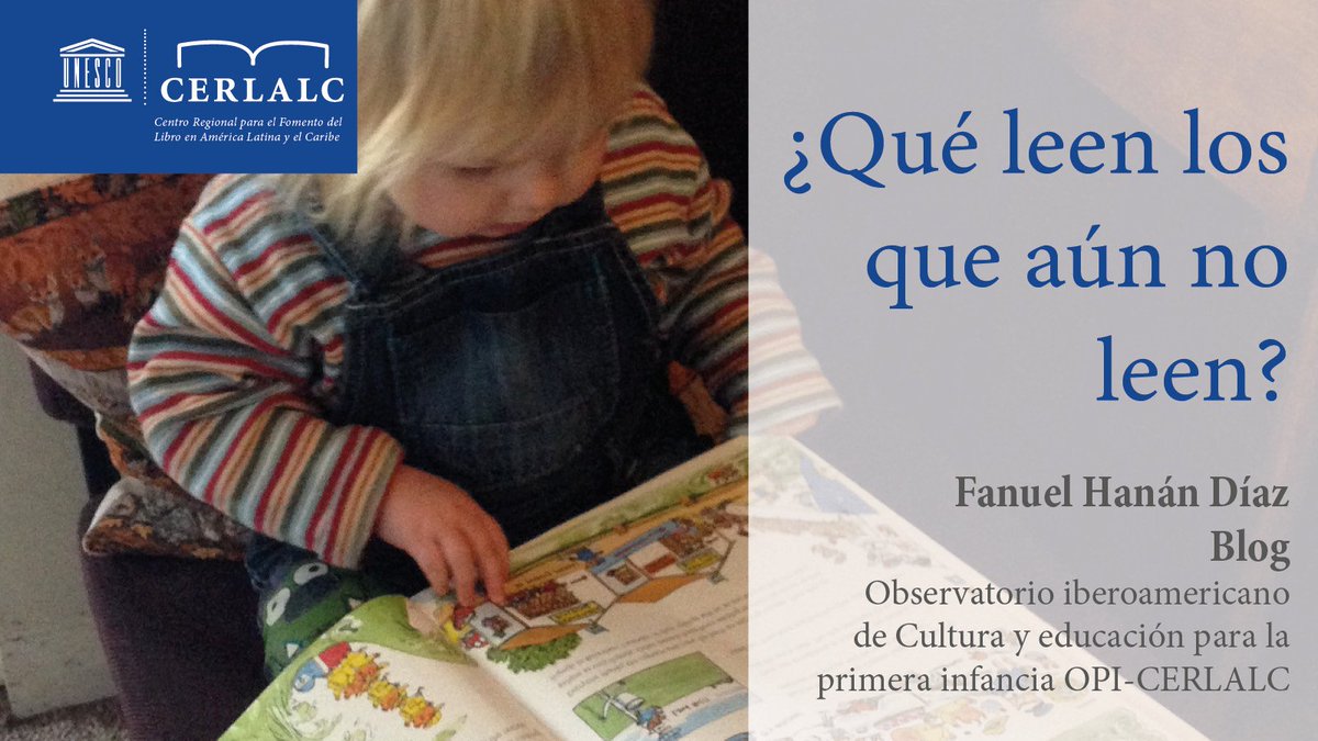 ¿Qué leen los que aún no leen?
bit.ly/2s1t8MT