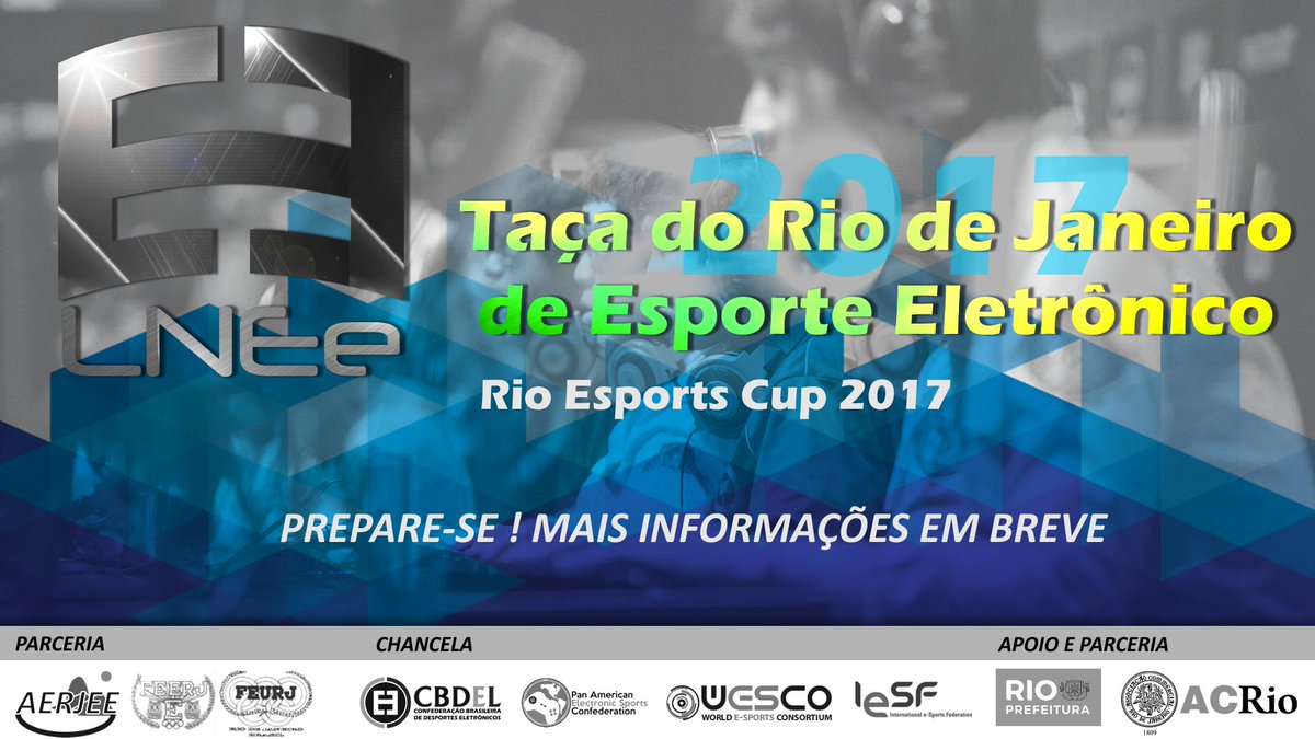 liganacionalee's tweet photo. Prepare-se! Rio Esports Cup 2017! #LNEe #EsportsBrasil #RioEsports +Info em breve!Crie perfil de atleta e time em https://t.co/SW17uAeP7X https://t.co/EFlpDaFyGA