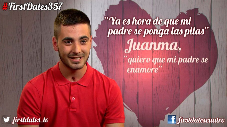 firstdates_tv's tweet photo. ¿Avisó alguien ya a Juama Jr. de que su padre y Gloria triunfaron como Los Chichos? #FirstDates357 https://t.co/YNs4KgoHeK https://t.co/Ympixa3mje