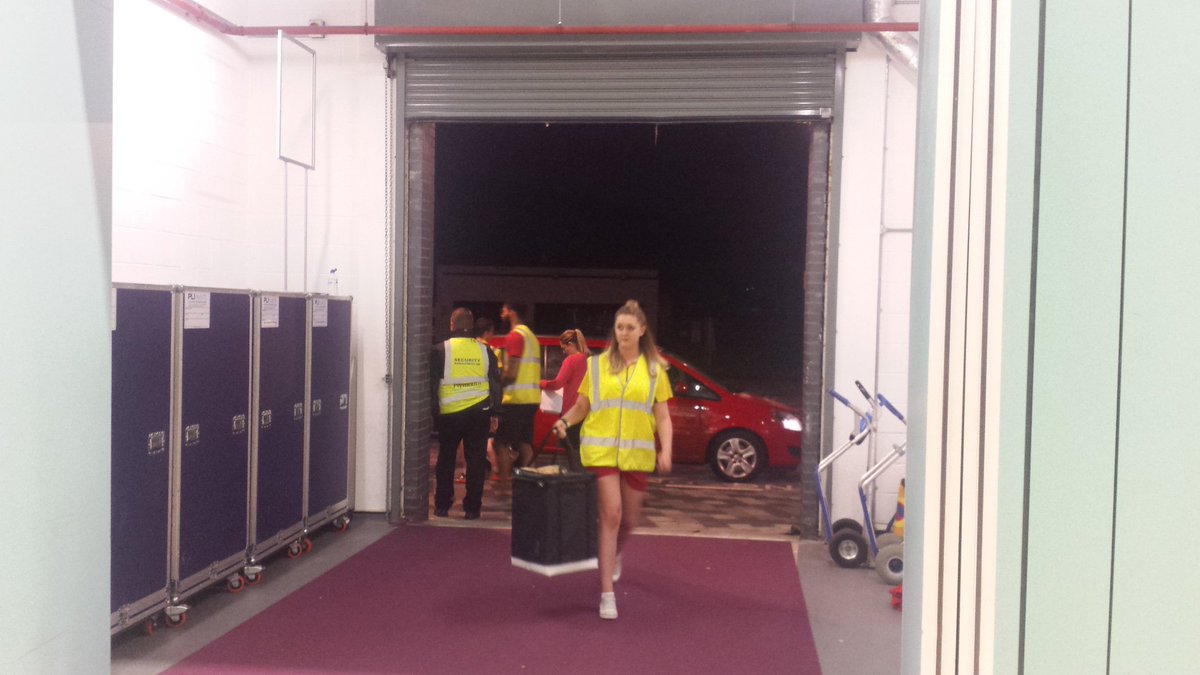 Ballot boxes arriving in #Plymouth - follow <a href="/RadioPlymNews/">Greatest Hits Radio Plymouth News</a> for all the latest updates from the count at the Life Centre