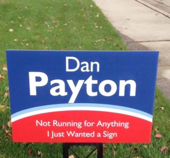 SianJasper's tweet image. #electionsigns