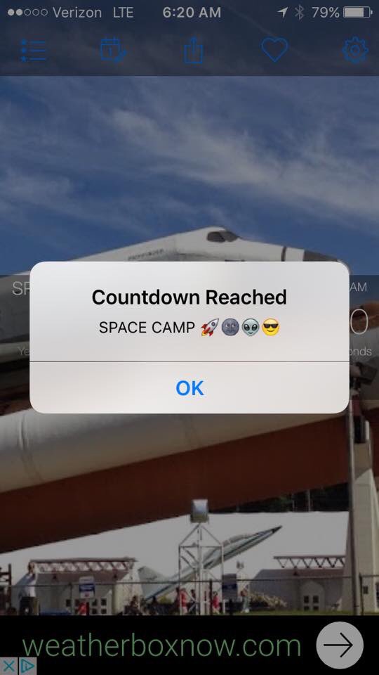 TheAstroTeacher's tweet photo. MY SPACE CAMPVERSARY!!!😎🌎🚀🌚🛰Dreams really DO come true.....and WHAT A RIDE it has been!!!
#HESA2016
#NASANEEDSJODIE
#FLIGHTSUITFRIDAYPORVIDA https://t.co/6y58cs4oqi