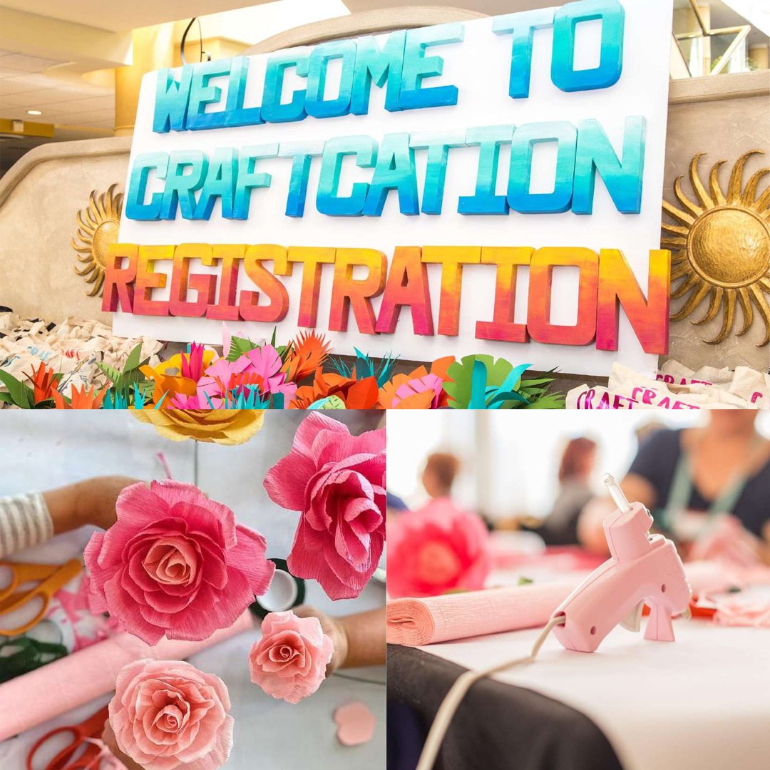 papermart's tweet photo. #TBT: Paper Mart was a proud sponsor of Craftcation 2017! See highlights from this year’s event: https://t.co/LtLge76jry #craftcation17 https://t.co/fnK1C8vo7F