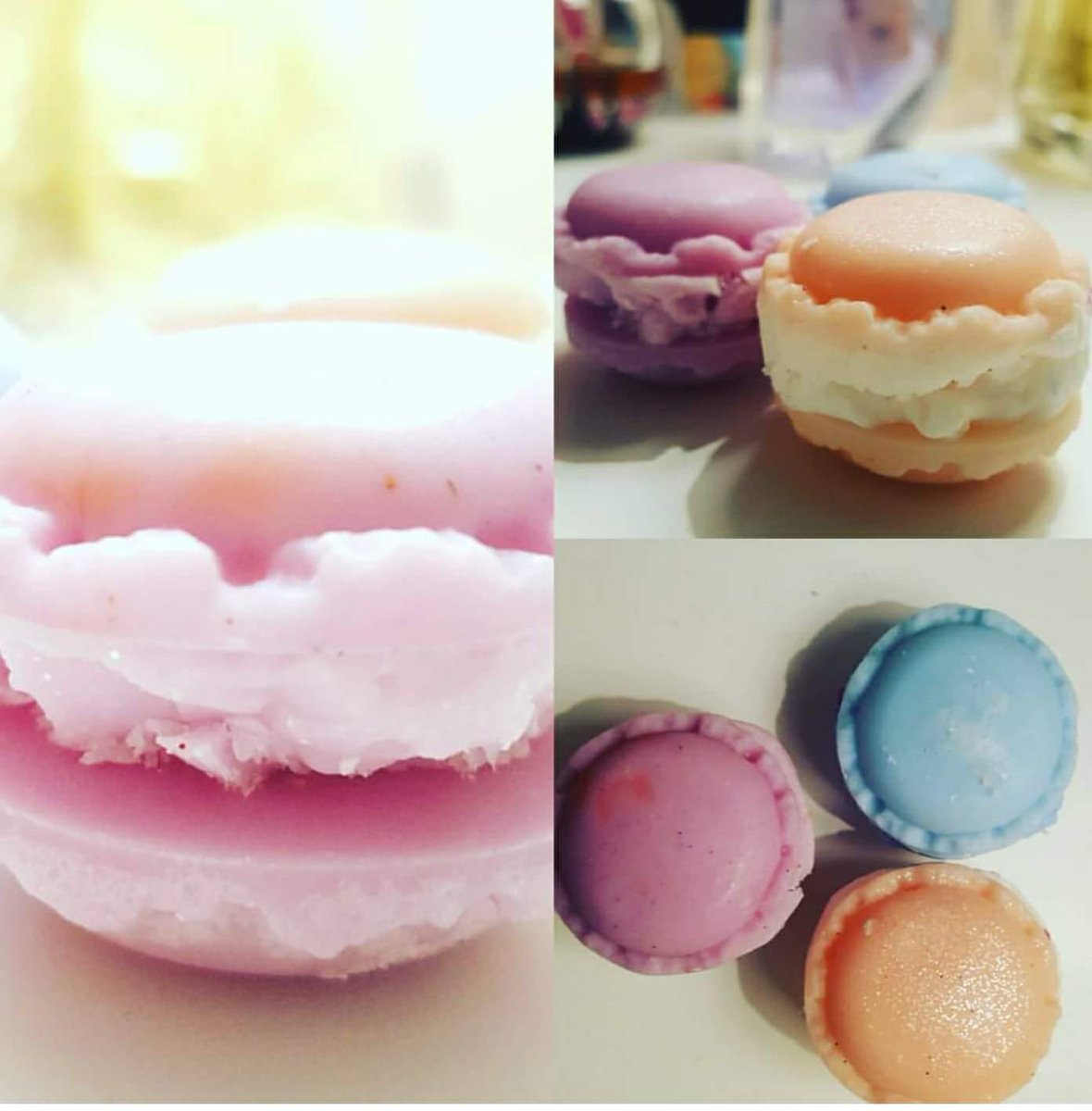 betterthensoap's tweet photo. Our #macaroon melts look and smell edible..go check out the scents https://t.co/7n6lgh9Wca https://t.co/vdsKlzHAMj