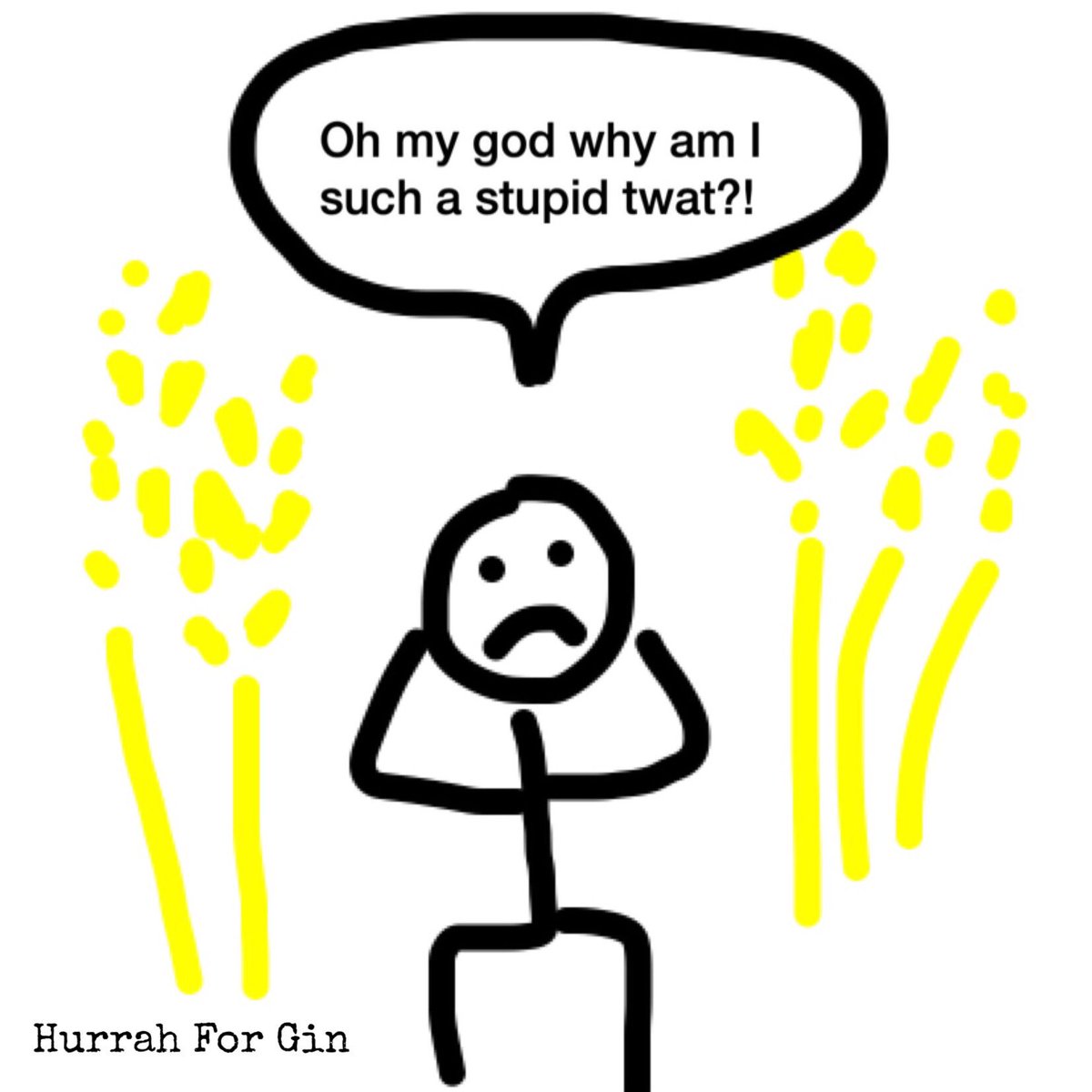 Theresa quivering in her cornfield.