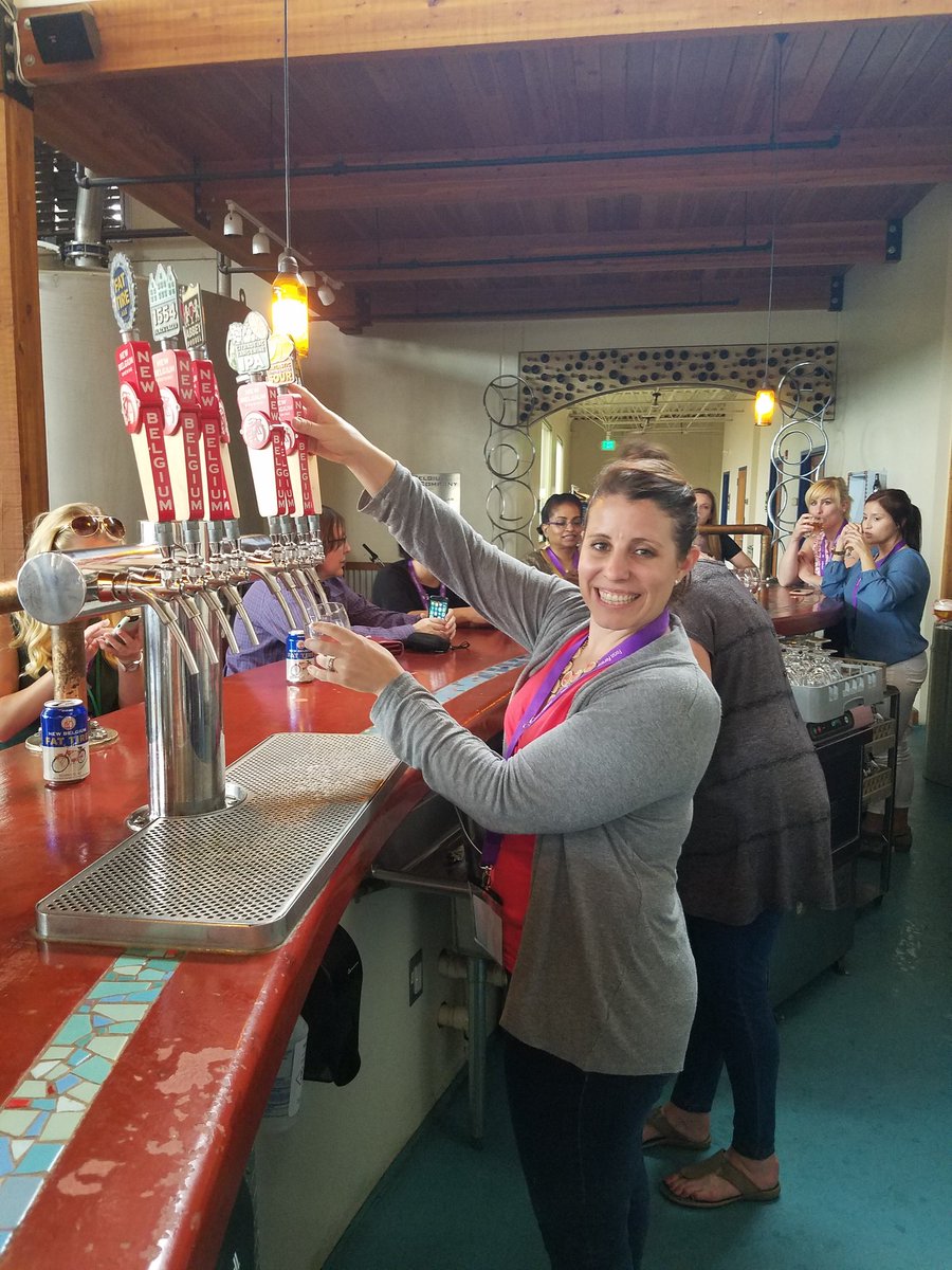 Going back to my roots.. the perfect pour <a href="/newbelgium/">New Belgium Brewing</a> #WomenVeterans #FWDFellows