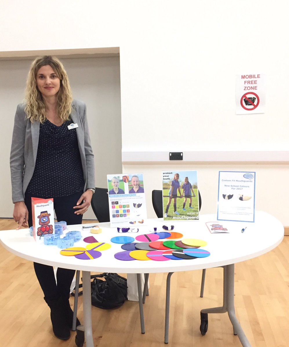 Thank you to SGGS for inviting us to the new y7's information evening. #mouthguards #protectingsmiles
