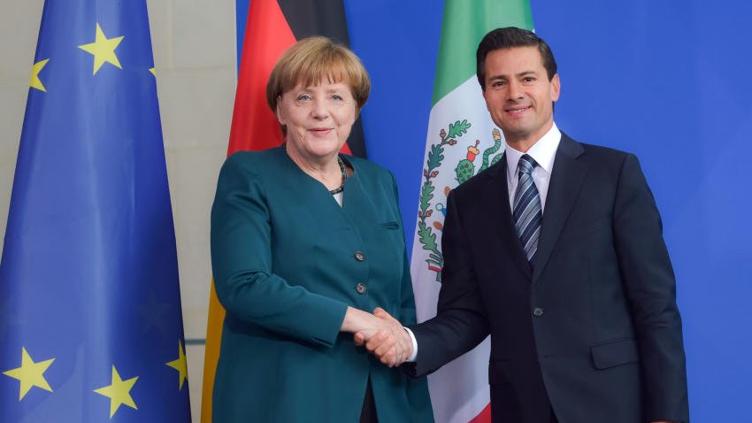 El 9 y 10 de junio la Canciller Angela #Merkel estará de visita oficial en #México . 🇲🇽 y 🇩🇪tienen una de las agendas bilaterales más ricas