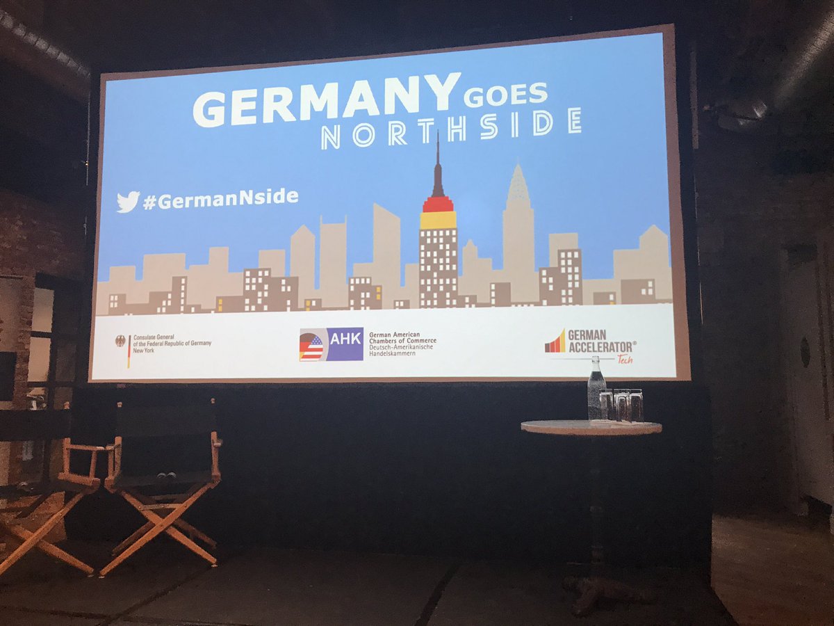 AliciaSyrett's tweet photo. Excited to judge the German Accelerator #GermanNside event tonight in #NYC! @GAccelerator co's are @adnymics_US @adsquarecom @Spacebasecom https://t.co/7p921eWVny