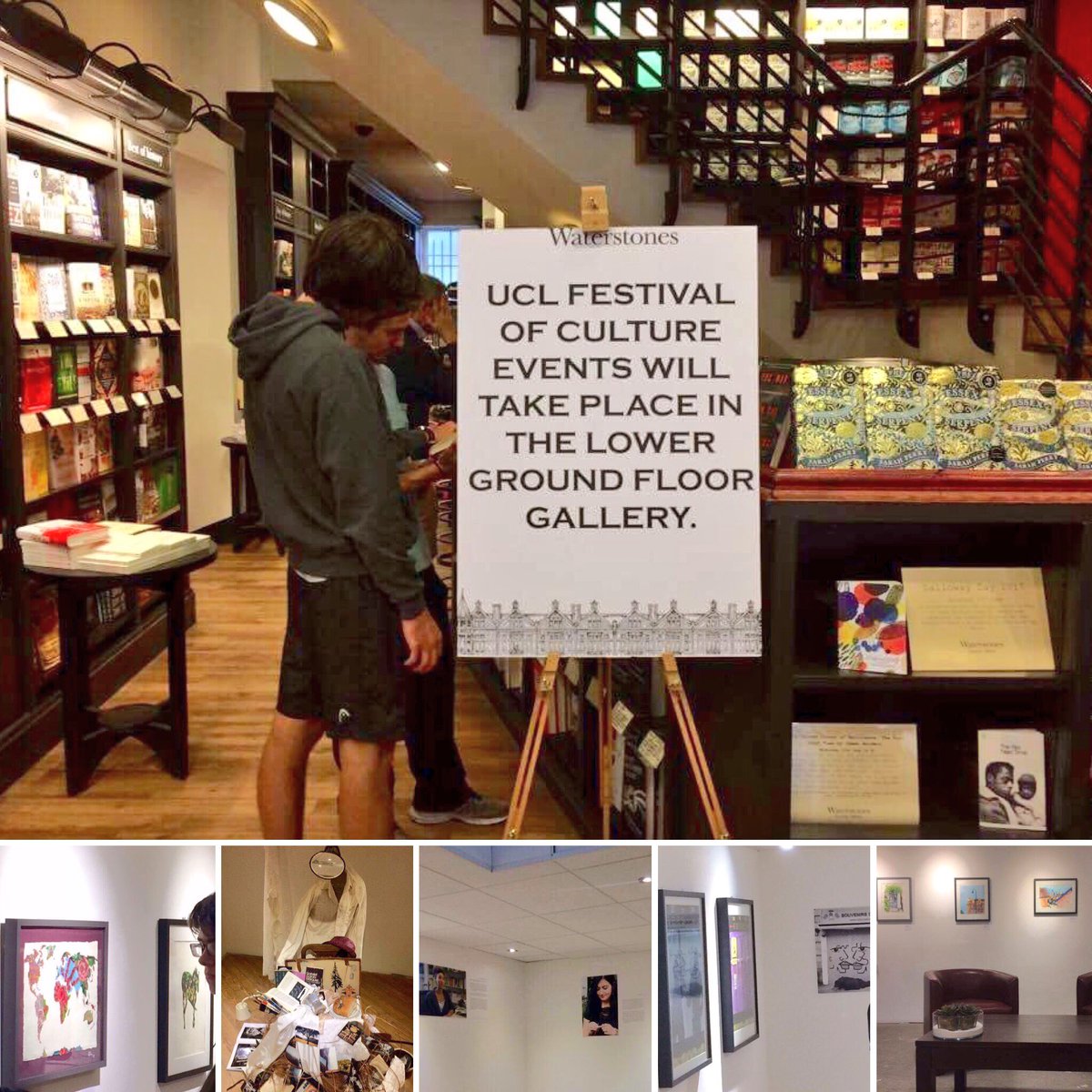 arablo's tweet photo. Sense of Belonging till 16June @UCLSSEES @UCLGlobCitProg #UCLCulture #czibiart #exhibition #london @gowerst_books 
https://t.co/FmTdsUqnEw https://t.co/2QDWe1u2ti