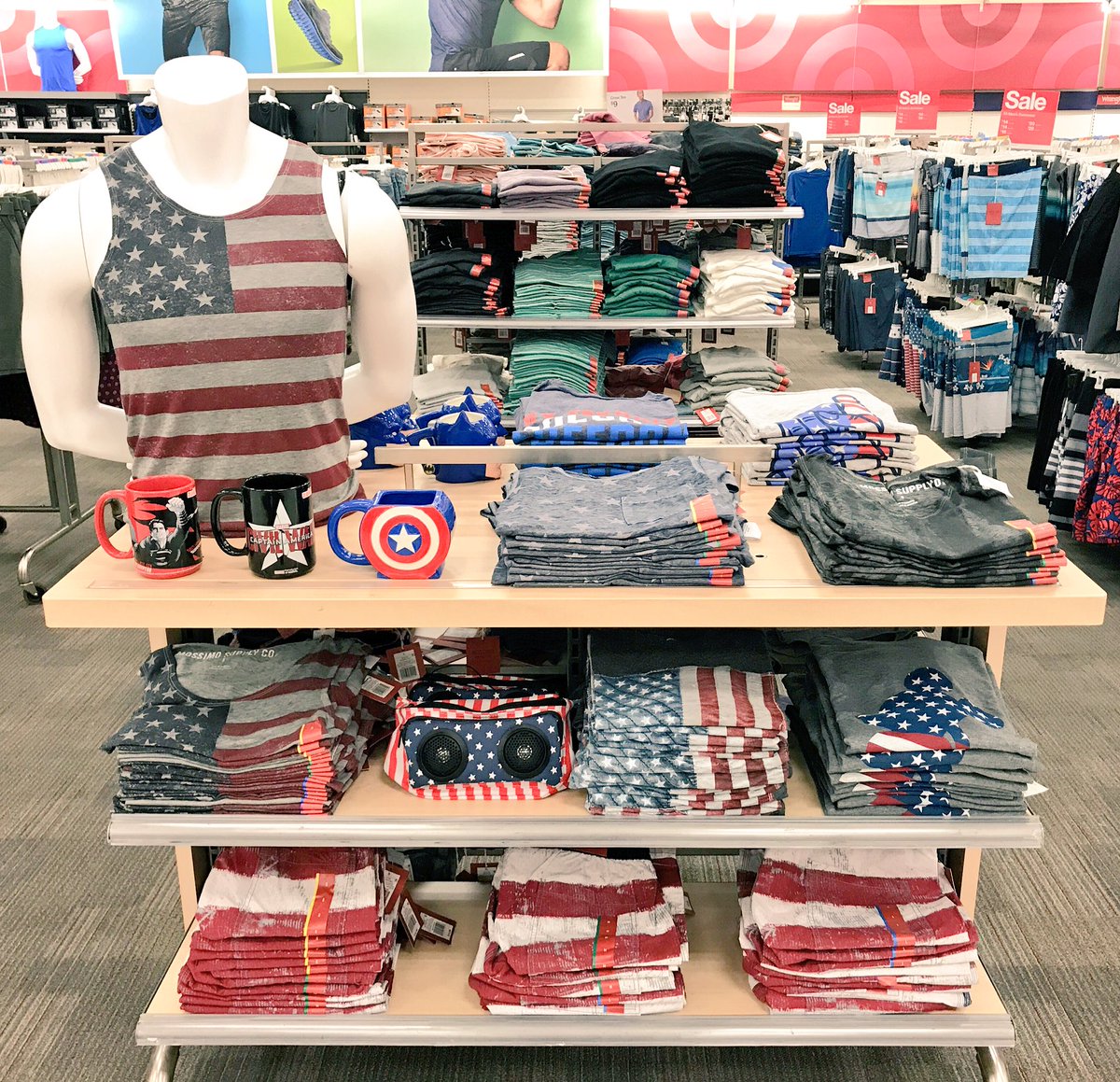 Bro tank ✅ board shorts ✅ summer ready ✅ #summerready #mossimo #swim #fathersdaygear #americana