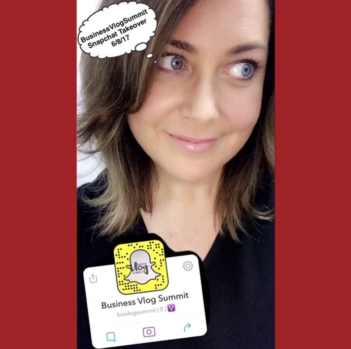 SaysKathy's tweet photo. Join me today on #snapchat as I takeover the BizVlogSummit account &amp; chat about #BusinessVlogSummit. See you there! #LasVegas @socialco_lab https://t.co/AmJYyOCPvs