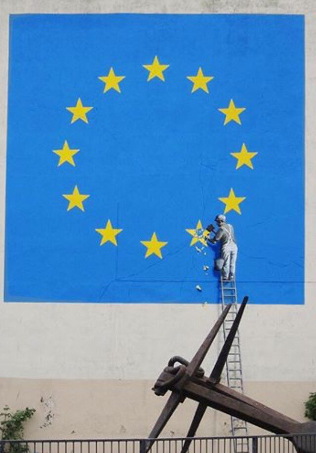 #ElectionDay2017  #UKelections  #Banksy ...