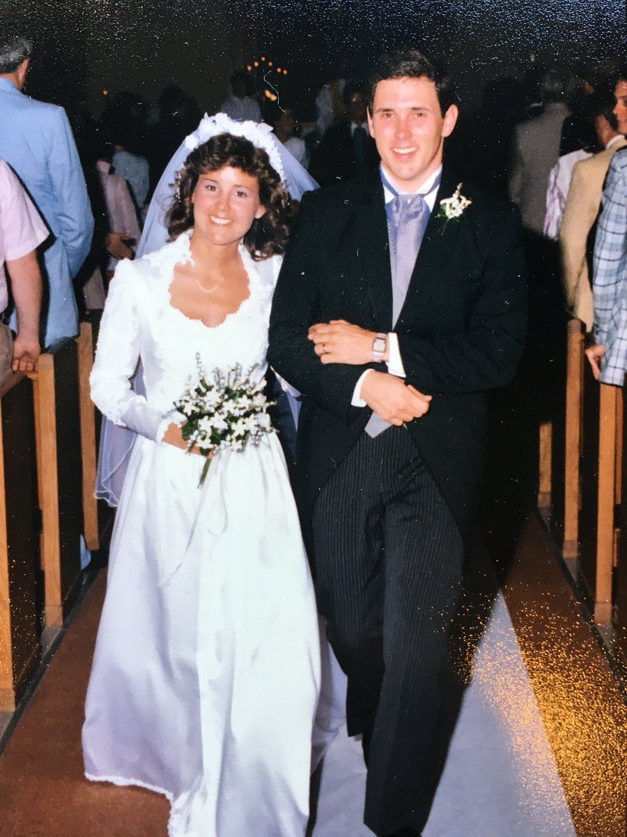 VP45's tweet photo. Celebrating our 32nd wedding anniversary today with my wonderful wife, Karen! https://t.co/e4ri3gaYz6