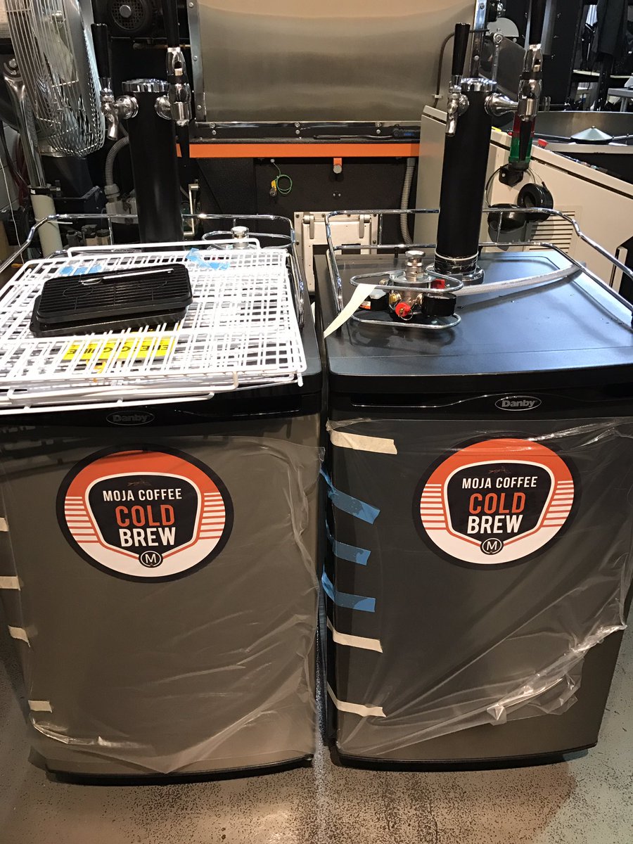 mojacoffee's tweet photo. Can you smell what the Rock is cooking?  @mojacoffee cold brew on tap launching this weekend.  Regular and Nitro tap. https://t.co/084e7DgD0p