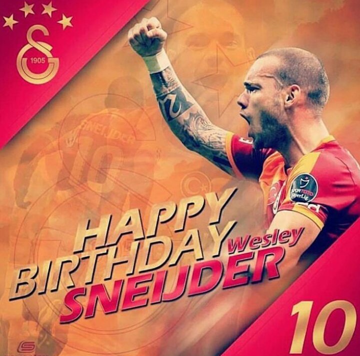 Buon compleanno ad un eroe nerazzurro Buon compleanno a Wesley Sneijder HAPPY BIRTHDAY SNIPER   