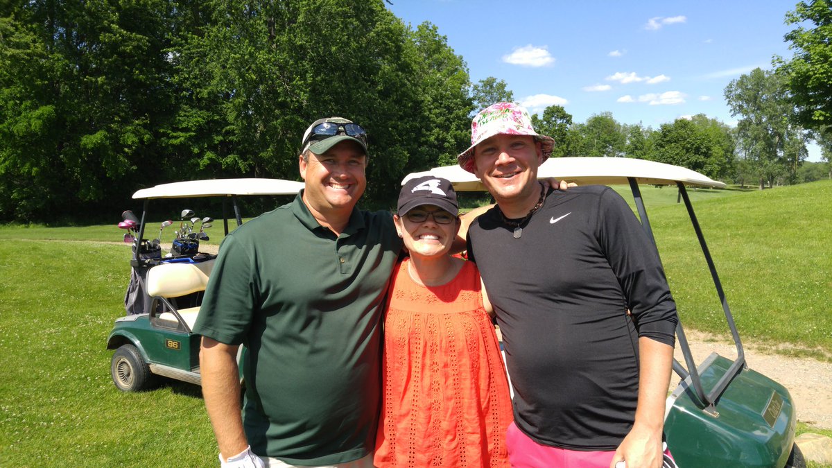 ElizabethHoffba's tweet photo. #mountienation1617 #NWHSrocks staff members rock it out at the end of season golf outing.  Have a great summer Rock Stars https://t.co/LJTIuZiFH7