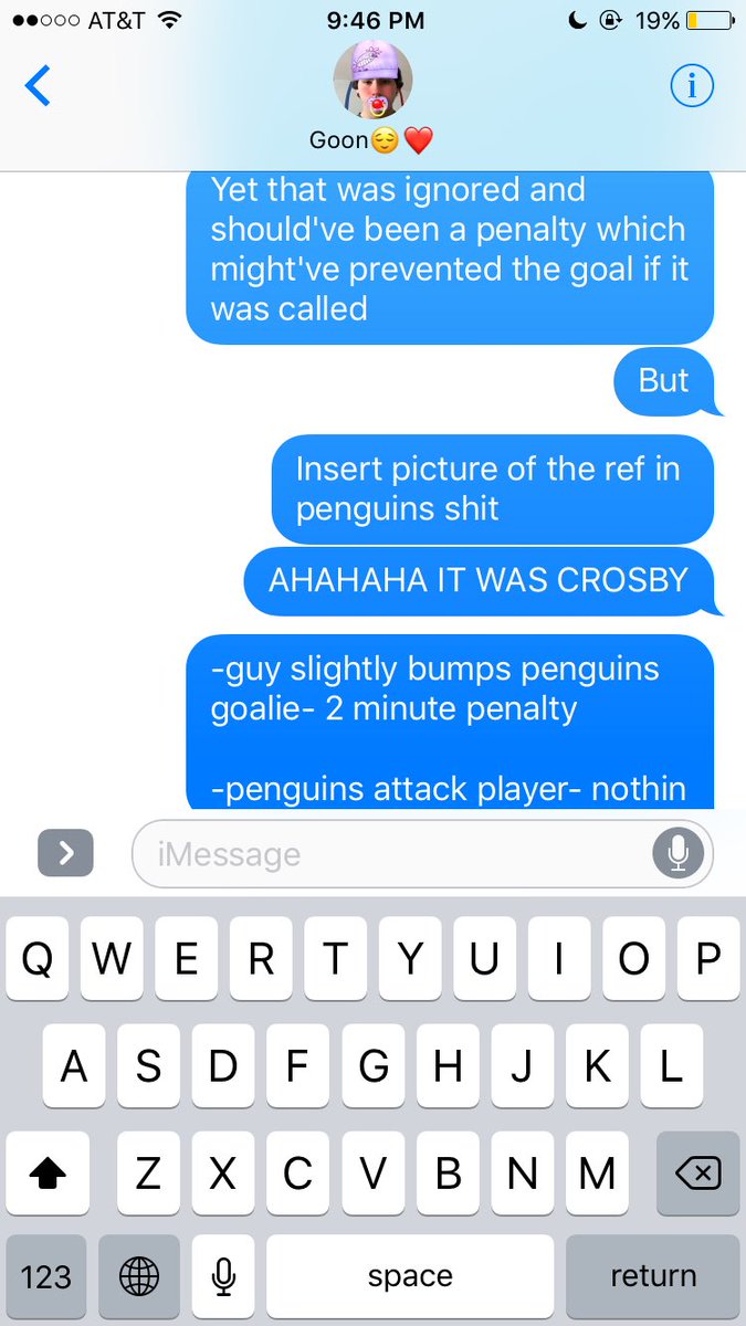 maggiemaaee_'s tweet photo. When he's at work but you don't want him to miss the game #StanleyCupFinal2017 (butchered the names) https://t.co/9PzO24csyS