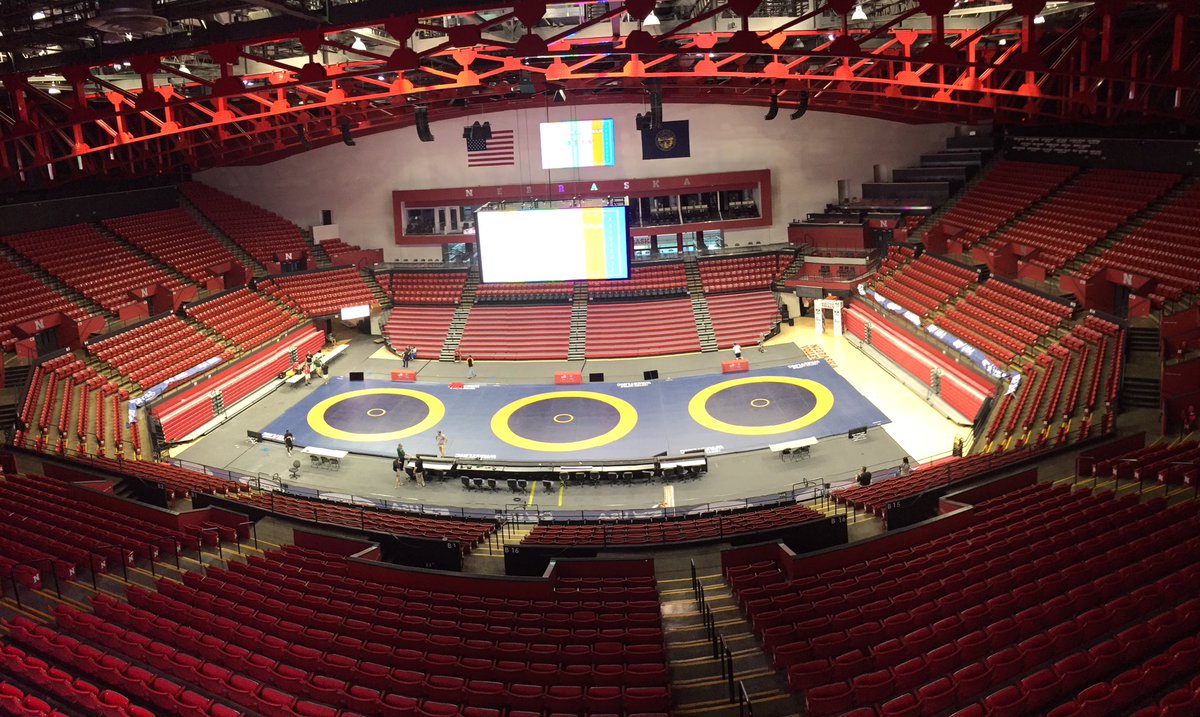 MdavidsonMatt's tweet photo. @USAWrestling stage is looking solid for World Team Trials June 9-10 at the Devaney. Get your tickets now @ https://t.co/55NSDmQuQz. https://t.co/gYWwUGq6sl