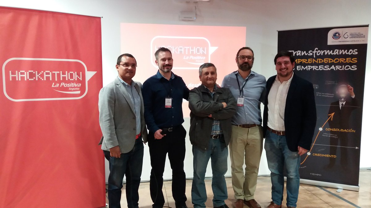 cidepucp's tweet photo. Cerramos con éxito la #HackathonTraining de @LaPositiva_Peru.
Gracias a todos por participar.
Más info aquí: https://t.co/USYXfsH7OP https://t.co/VT7eqvhUXi