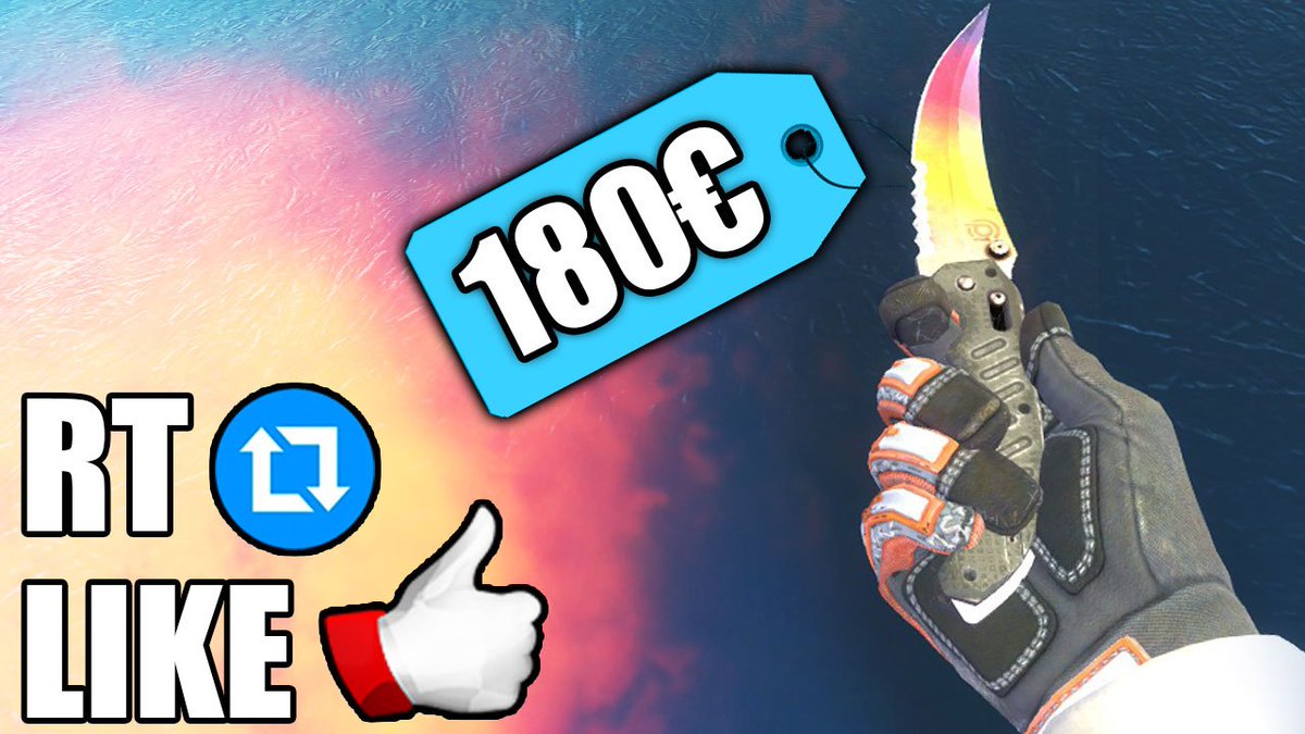 SORTEO RICO GRACIAS A OPSKINS!
RT AL TWEET, ME GUSTA AL VÍDEO.
youtube.com/watch?v=gssz-w…
MUCHA SUERTE!!!