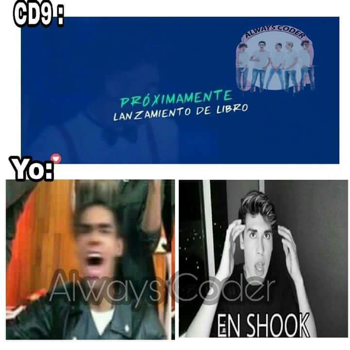 MexicanCodersMX's tweet image. Quede loca chama 😱😱😂😂
LEGENDS ONLY CD9