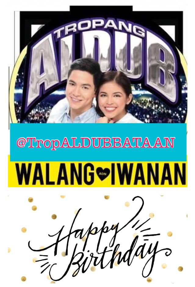 <a href="/TropALDUBALFNSO/">TROPANG ALDUB ALFNSO</a> <a href="/TropALDUB/">TROPANG ALDUB ᴬᴰᴺ</a>TAN <a href="/TropALDUB/">TROPANG ALDUB ᴬᴰᴺ</a>BAGUIO @TropALDUBMYBLY <a href="/TropALDUBCAVITE/">TROPANG ALDUB CAVITE ᴬᴰᴺ</a> @TropALDUBMAKATI <a href="/TropALDUBSG/">💚TROPANG ALDUB SG💚</a> @TropALDUB <a href="/AIFam16/">Ang SALTIK Infinity</a> <a href="/TropALDUBBATAAN/">TROPANG ALDUB BATAAN</a> #ALDUBEverybodyHappy Birthday👉<a href="/TropALDUBBATAAN/">TROPANG ALDUB BATAAN</a> 

<a href="/ALDUBHashtagSQ/">ADN HASHTAG SQUAD</a>
@OFCALDubKoTo
<a href="/yodabuda/">YodaBuda</a> 
<a href="/AlDubBigGirlz/">AlDubForTheBigGirlz™ᴬᴰᴺ</a> 
@TropALDUB 
@ALDUBNATIONNCR