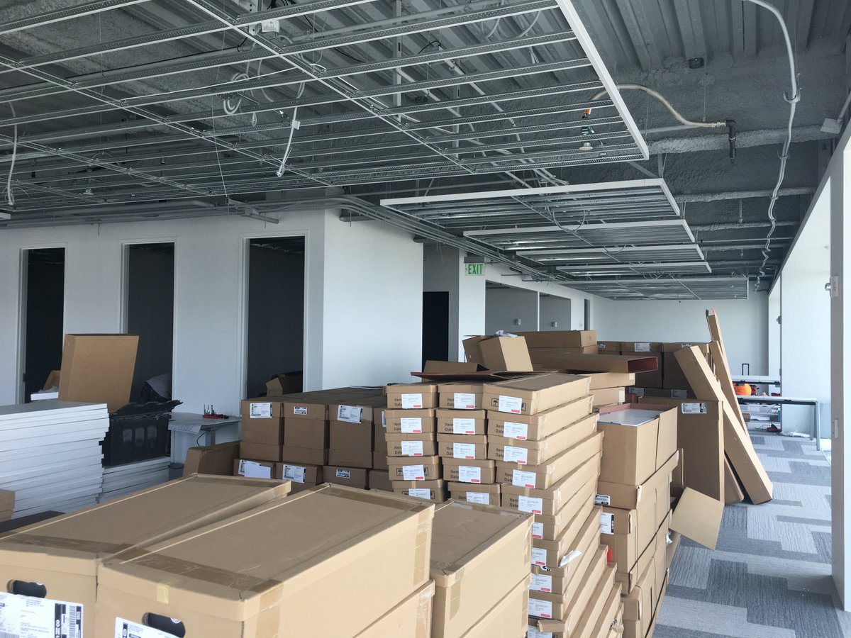 Q10BREC's tweet photo. @CCGHowells delivered some (unassembled) furniture in preparation for our move with @bmfcap. #111Main #newoffice 20 days and counting https://t.co/a1aHE7KphY