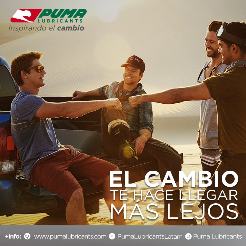 PumaEnergyPeru's tweet photo. Estamos #InspirandoElCambio para que puedas llegar más lejos https://t.co/vl9tW6Q0CN
