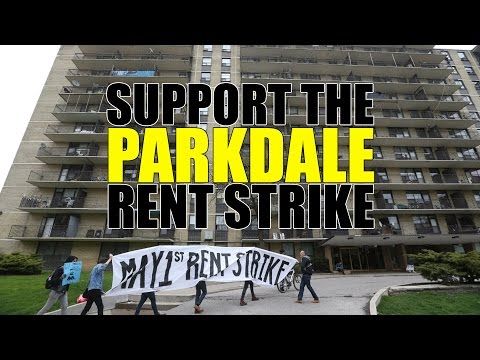 With more buildings joining, #RentStrikeTO still needs your help w filing fees. Donate if you can gofundme.com/support-parkda… #StandwithParkdale