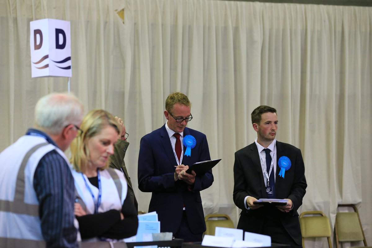 Early indications at Kelso are that the Conservatives are well ahead in both the General Election and by-election. #GeneralElection