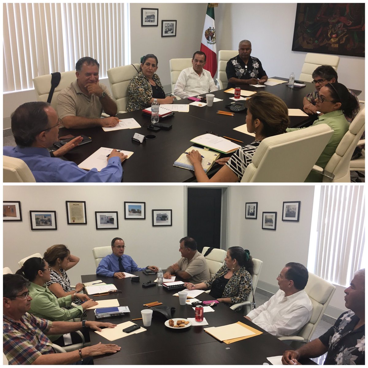 ConsulMexMAC's tweet photo. Reunión con #CCIME @ConsulMexMAC nuevas iniciativas para beneficio de #ComunidadMX en #FronteraQueUne https://t.co/OSi1ZMbuer