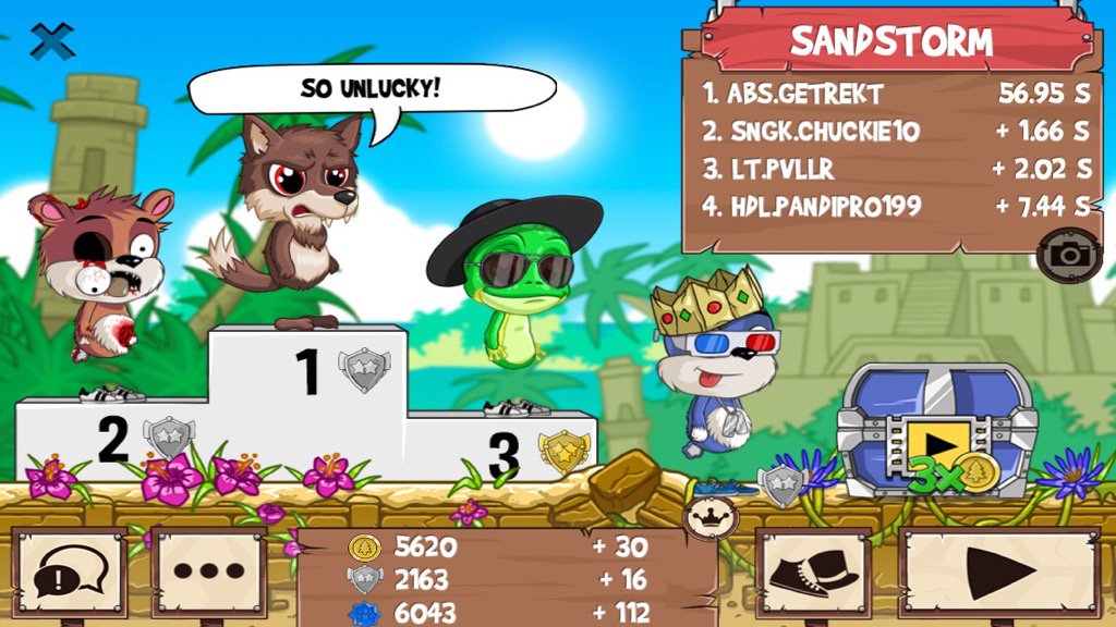 getREKTFR's tweet photo. All those guys just got washed #funrun2 #chuckie10 #Pvllr #Pandipro199 https://t.co/Jvx4pZLpmZ