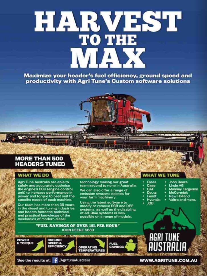 Check us out in TractorHouse p18 #agritune #efficiency #Power