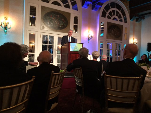 BnaiBrith's tweet photo. .@VirginiaMason CEO Dr. Gary S. Kaplan accepts the National Healthcare Award with B'nai B'rith leaders Gary Saltzman &amp; Dan Mariaschin https://t.co/3u2cvgY1bz