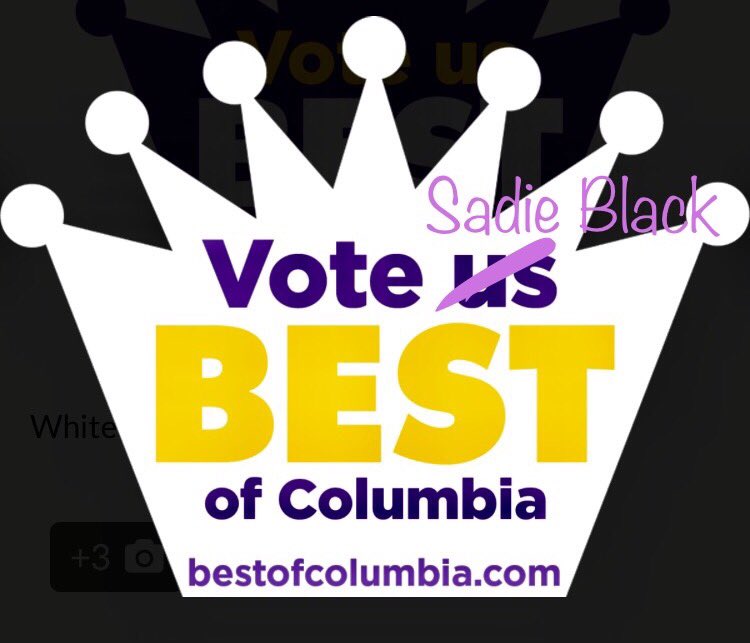 fox1023fm's tweet photo. Vote for our very own Sadie Black aka @BettyFordCynic as Best Local Radio Personality! @FreeTimesSC #bestofcola https://t.co/8erQT5o4UO