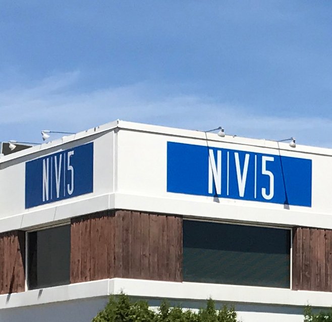 DadeMoeller's tweet photo. Our new building signage in #Richland, WA! It's official...Dade Moeller is now @NV5_inc! https://t.co/a6uOGIk1Jc