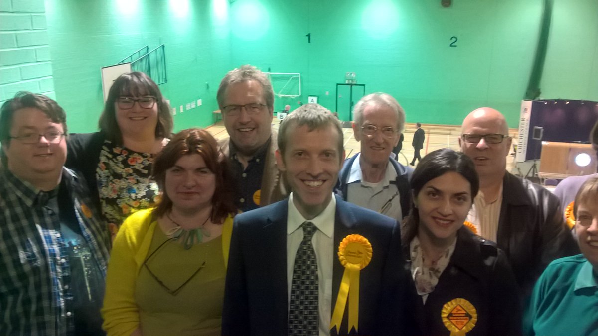 "Everybody say October election" jokes lib Dem candidate Jonathan Brown #arguselection