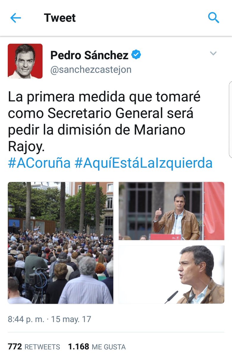 Yo_Soy_Asin's tweet photo. PEDRO SÁNCHEZ
1. Prestó un diputado para aprobar los #PGE
2. No apoya moción a Cifuentes
3. No apoyará moción a Rajoy
#BombaDeHumoAE https://t.co/CmEKAoWkGC
