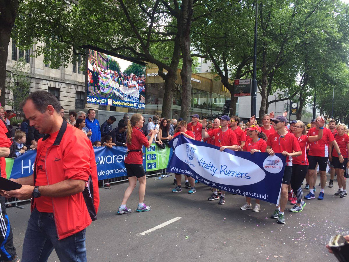 HighFiveNL's tweet photo. @Unilever Benelux at Roparun 2017, well done!#roparun #teamspirit #healthyemployees #fitemployees #corporatefitness #highfivehealthpromotion https://t.co/Mv8f95Cgth